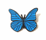 La mariposa morpho azul