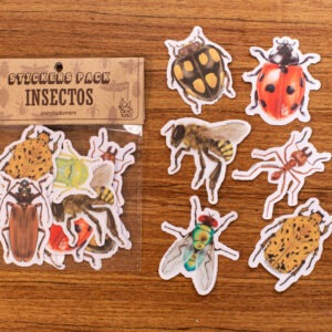 PACK STICKERS INSECTOS