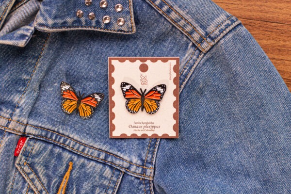 Pin Mariposa Monarca